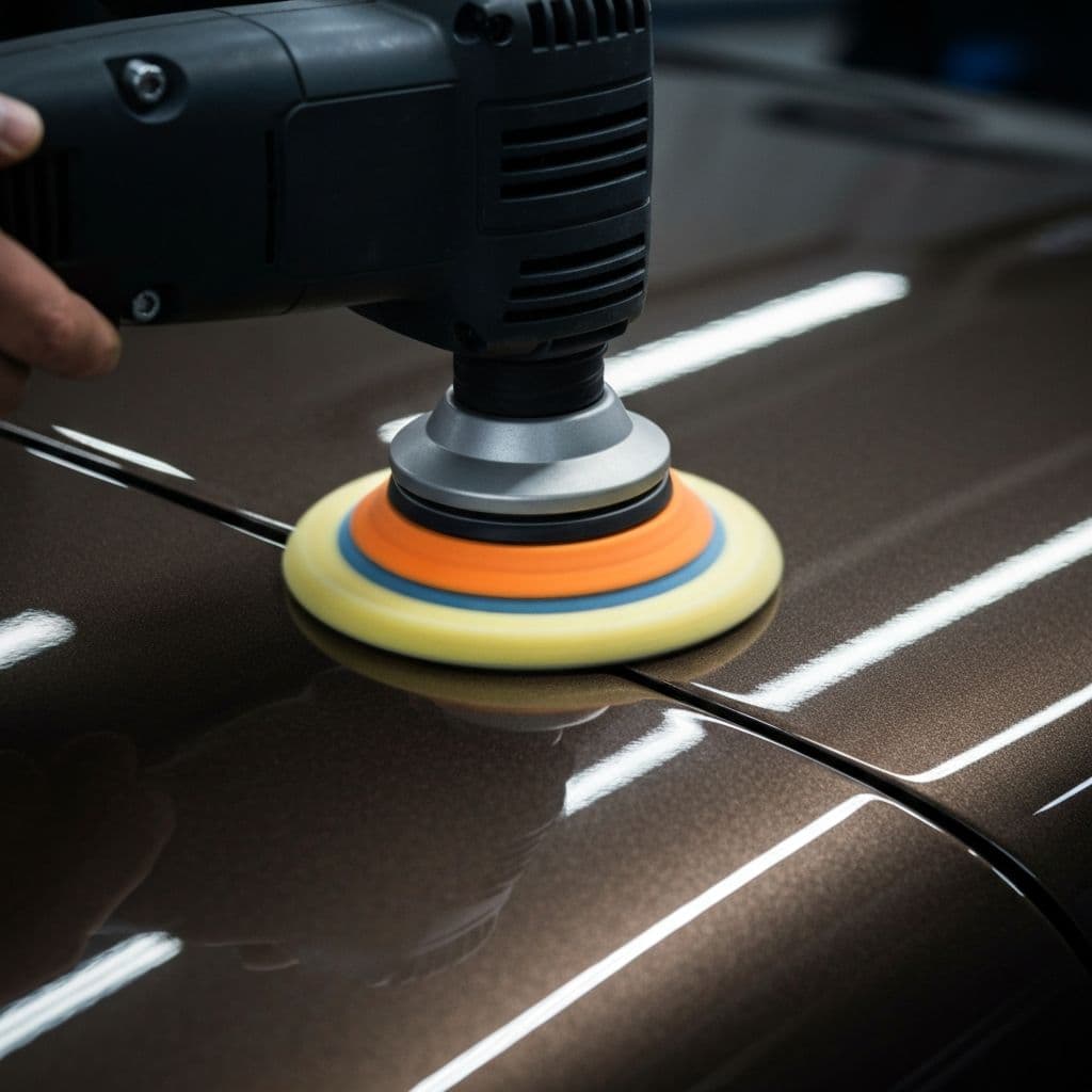 Polerowanie maszynowe lakieru