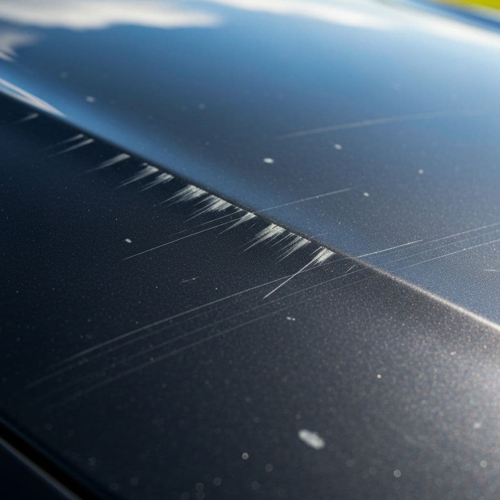 Korekta lakieru - przed